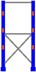 Bild von Kragarmgrundregal schwer, Höhe 2500 mm doppelseitig, 12 x Armtiefe 800-1500 mm
